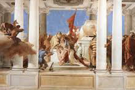 villa valmarana ai nani ifigenia fresco by giambattista tiepolo