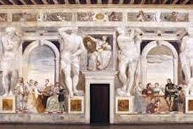villa caldogno the frescoes by Fasolo and Zelotti