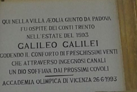 galileo galilei a costozza