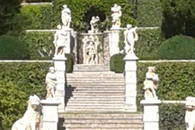 giardini villa da schio statue orazio marinali
